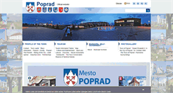 Desktop Screenshot of eng.poprad.sk
