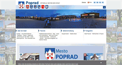 Desktop Screenshot of de.poprad.sk